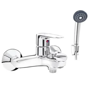 Sen tắm nóng lạnh Inax BFV-1113S-4C/ tay sen mạ