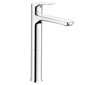 Vòi Lavabo Inax LFV-1402SH / Nóng, lạnh thân cao kèm trụ xả nhấn