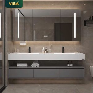 Bộ tủ lavabo cao cấp KT 60-80-100cm