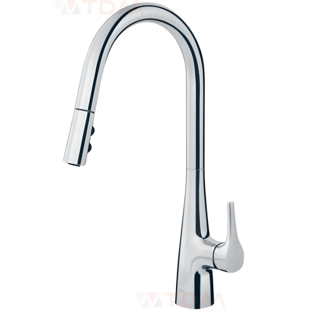 Vòi rửa bát Inax SFV-900SX / nóng, lạnh rút dây